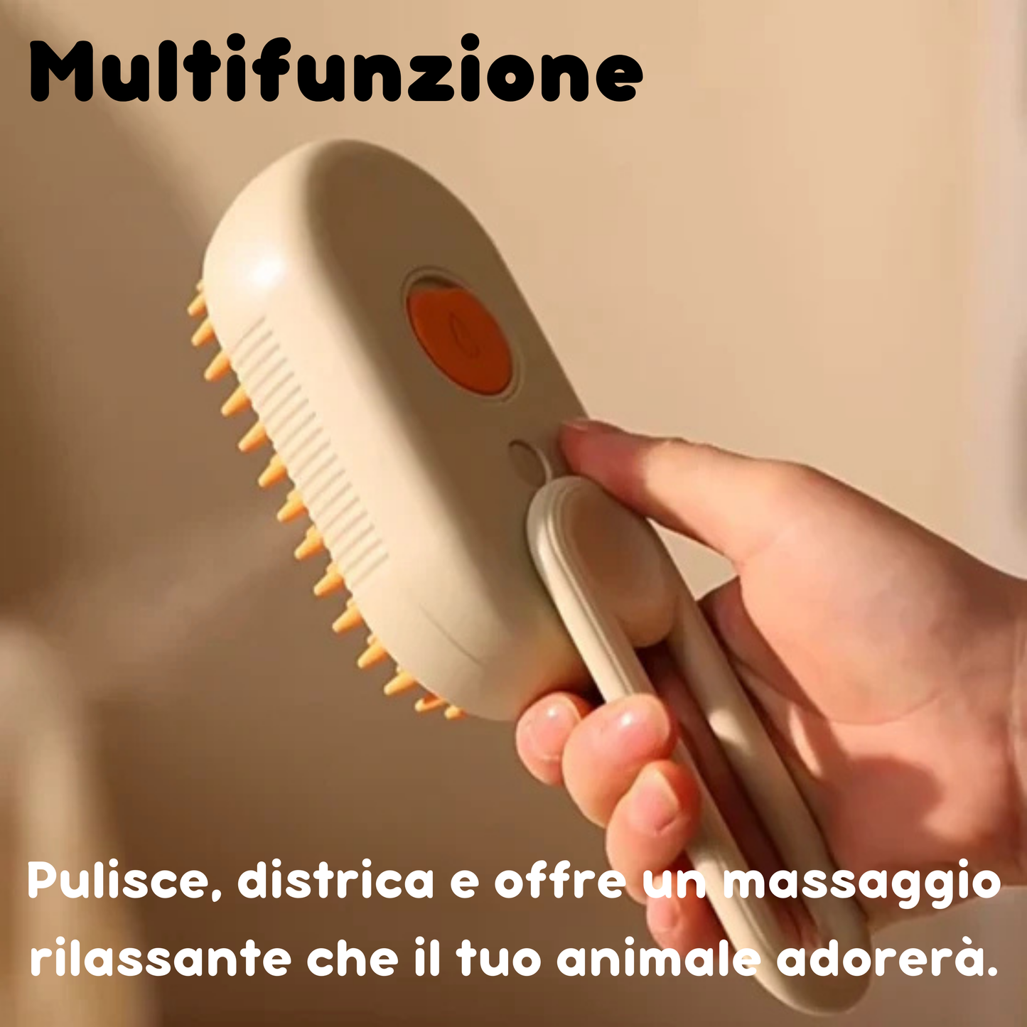 Spazzola a Vapore 3-in-1