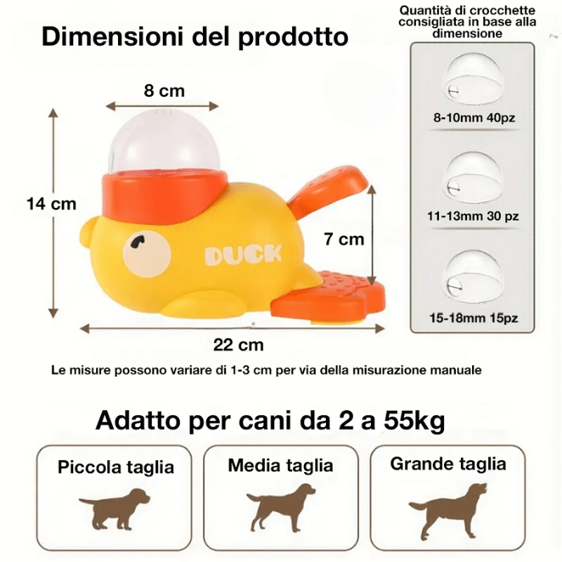 SnackBuddy™ - Dispenser Interattivo per cani & gatti