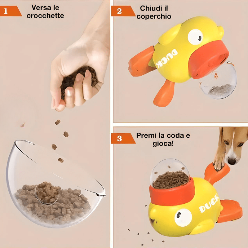 SnackBuddy™ - Dispenser Interattivo per cani & gatti